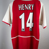Arsenal 2002/03 Heimtrikot – Henry #14 (S)