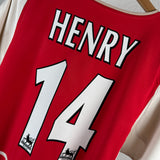 Arsenal 2002/03 Heimtrikot – Henry #14 (S)