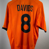Niederlande 2000 Heimtrikot – Davids #8 (L)