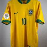Brasilien 2006 Heimtrikot – Ronaldinho – Größe L