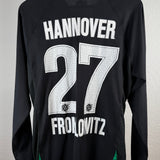 Hannover 96 2009/10 Torwarttrikot – Fromlowitz #27 (L) Matchworn