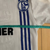 Vintage FC Schalke 04 1996/97 Kärcher Auswärtstrikot – Größe S