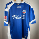 Hansa Rostock 2009/10 Heimtrikot – Kern #9 + Bundesliga-Patch (XL)