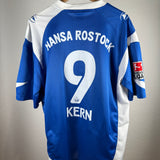 Hansa Rostock 2009/10 Heimtrikot – Kern #9 + Bundesliga-Patch (XL)
