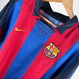 FC Barcelona 2003/04 Heimtrikot – Ronaldinho #10 (L)