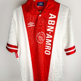 🔴⚪ Ajax Amsterdam Heimtrikot 1993/94 – Umbro – Größe L