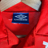 🔴⚪ Ajax Amsterdam Heimtrikot 1993/94 – Umbro – Größe L