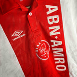 🔴⚪ Ajax Amsterdam Heimtrikot 1993/94 – Umbro – Größe L