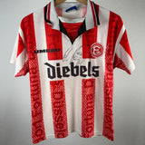 Fortuna Düsseldorf 1996 Heimtrikot – mit Autogramm (Erwachsen wie XS)