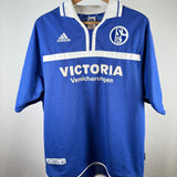 FC Schalke 04 2001/02 Heimtrikot – Victoria Versicherung (XL)