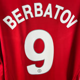Manchester United 2009/10 Berbatov Heimtrikot (2XL)
