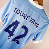 Touré Yaya Heimtrikot Manchester City 2015/16 S