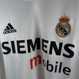 Real Madrid 2004/05 Heimtrikot – Zidane #5 – Langarm (L)