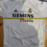 Real Madrid 2004/05 Heimtrikot – Zidane #5 – Langarm (L)