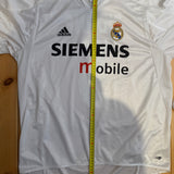 Real Madrid 2004/05 Heimtrikot – Zidane #5 – Langarm (L)