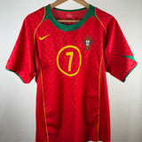 Portugal 2004 Figo Heimtrikot – M