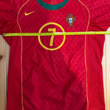 Portugal 2004 Figo Heimtrikot – M
