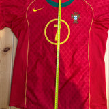 Portugal 2004 Figo Heimtrikot – M