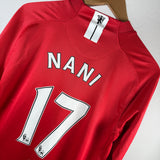 Manchester United Nani Langarm Trikot 2007/08