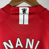 Manchester United Nani Langarm Trikot 2007/08