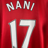 Manchester United Nani Langarm Trikot 2007/08