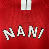 Manchester United Nani Langarm Trikot 2007/08
