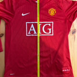 Manchester United Nani Langarm Trikot 2007/08