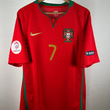 Portugal 2008 Ronaldo Heim Trikot (L)