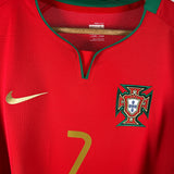 Portugal 2008 Ronaldo Heim Trikot (L)