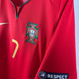 Portugal 2008 Ronaldo Heim Trikot (L)