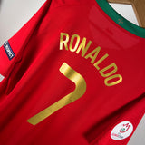 Portugal 2008 Ronaldo Heim Trikot (L)