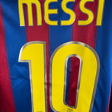 FC Barcelona 2009/10 Langarm Heimtrikot – Messi (#10) – L