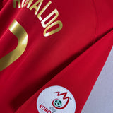 Portugal 2008 Ronaldo Heim Trikot (L)