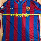 FC Barcelona 2009/10 Langarm Heimtrikot – Messi (#10) – L