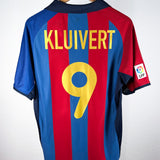 Barcelona 2001/02 Home Kit Kluivert (M)