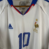 Frankreich 2004 Zidane Auswärtstrikot (XL) France
