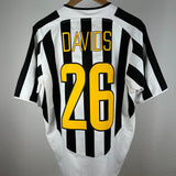 Juventus 2003-04 Davids Home Kit (M)
