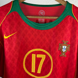 Portugal 2004 Heimtrikot – Ronaldo #17 (XL)