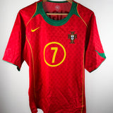 Portugal 2004 Figo Heimtrikot (M)
