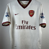 Arsenal 2007/08 Auswärtstrikot – Gallas #10 (M) mit Premier-League-Patches