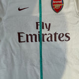 Arsenal 2007/08 Auswärtstrikot – Gallas #10 (M) mit Premier-League-Patches