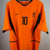 Niederlande 2004 Kluivert #10 Heimtrikot –  (L)
