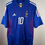Frankreich 2002 Heimtrikot – Zidane #10 (L/XL)