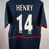 Arsenal 2002/03 Auswärtstrikot – Henry #14 (S/M)