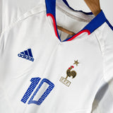 Frankreich 2004 Zidane Auswärtstrikot (S) France