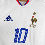 Frankreich 2004 Zidane Auswärtstrikot (S) France