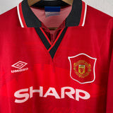 Manchester United 1994/95 Heimtrikot – Beckham #24 – Größe L