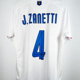 Inter Milan 2007/08 J. Zanetti Auswärtstrikot (L)