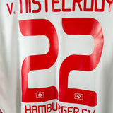 Hamburger SV HSV 2010 Heimtrikot – Van Nistelrooy – Größe L – Langarm