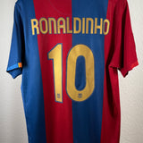 FC Barcelona 2006/07 Ronaldinho Heimtrikot (L)